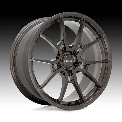 Niche Mono Kanan T111 Brushed Candy Smoke Custom Wheels 1